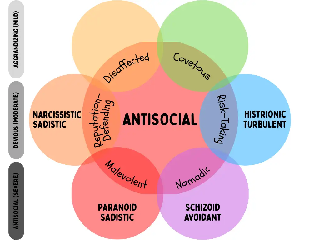 Antisocial Personality Subtypes (Millon)