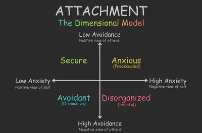 Avoidant Dimensional Model