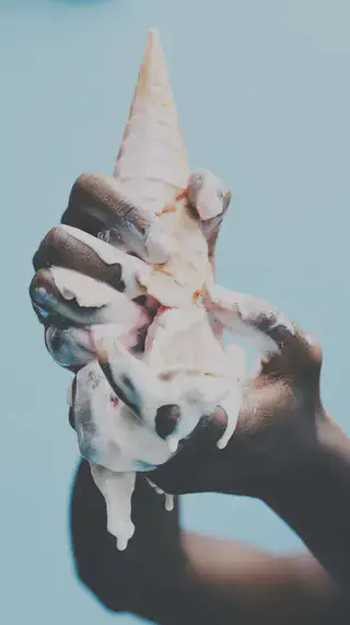 Ice Cream Upside Down