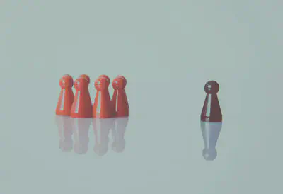 Single Pawn Seperated From Others