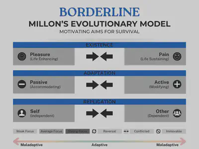 Chart of Millon’s Evolutionary Model - Borderline